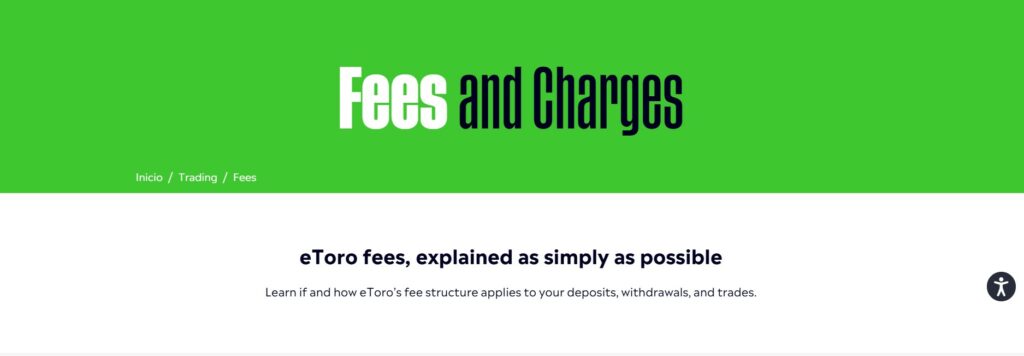 eToro Fee Structure Explained