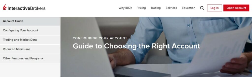 Interactive Brokers Account Types Compared