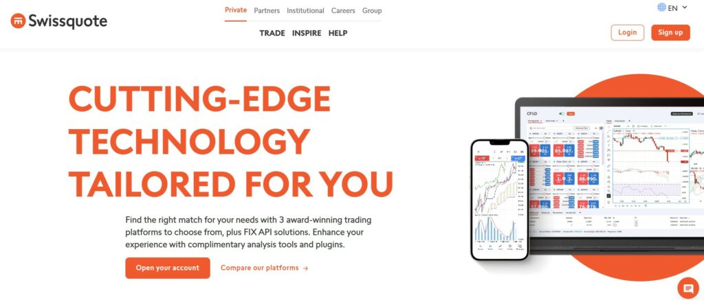 Swissquote Trading Platforms