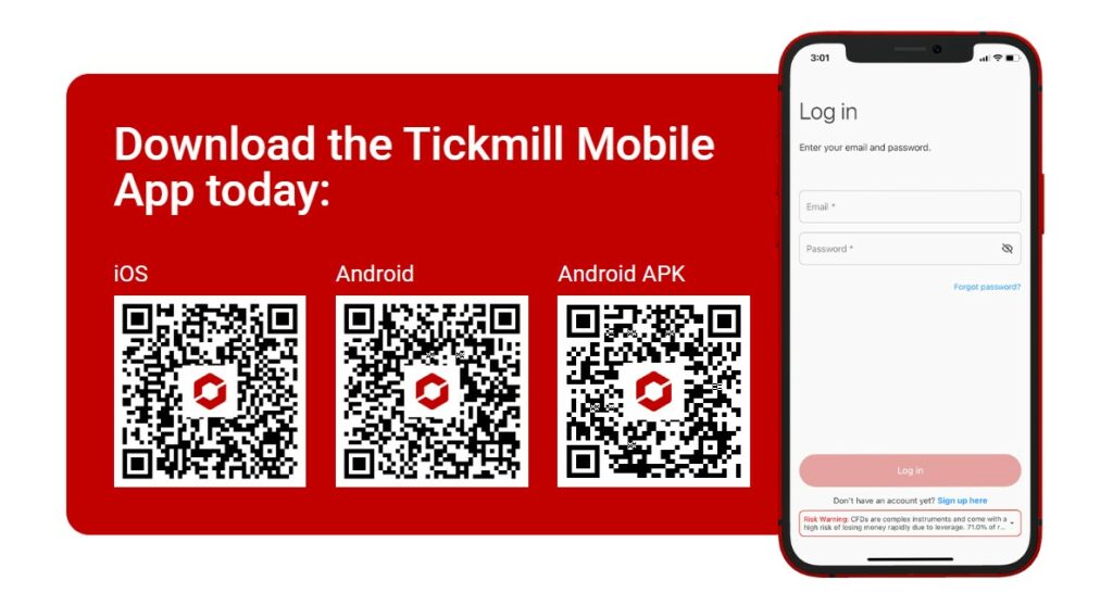 Mobile Trading with Tickmill