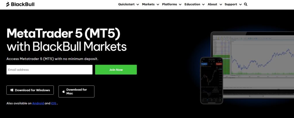 BlackBull Markets: MT5 with Institutional-Grade Liquidity