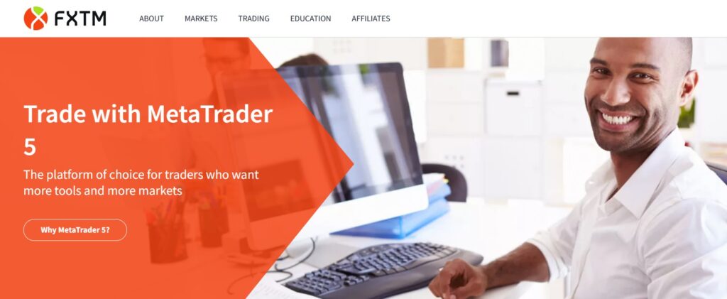 FXTM: MT5 with Advanced Educational Resources