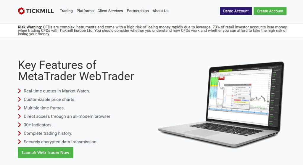 Tickmill: Ultra-Fast Execution cTrader Implementation