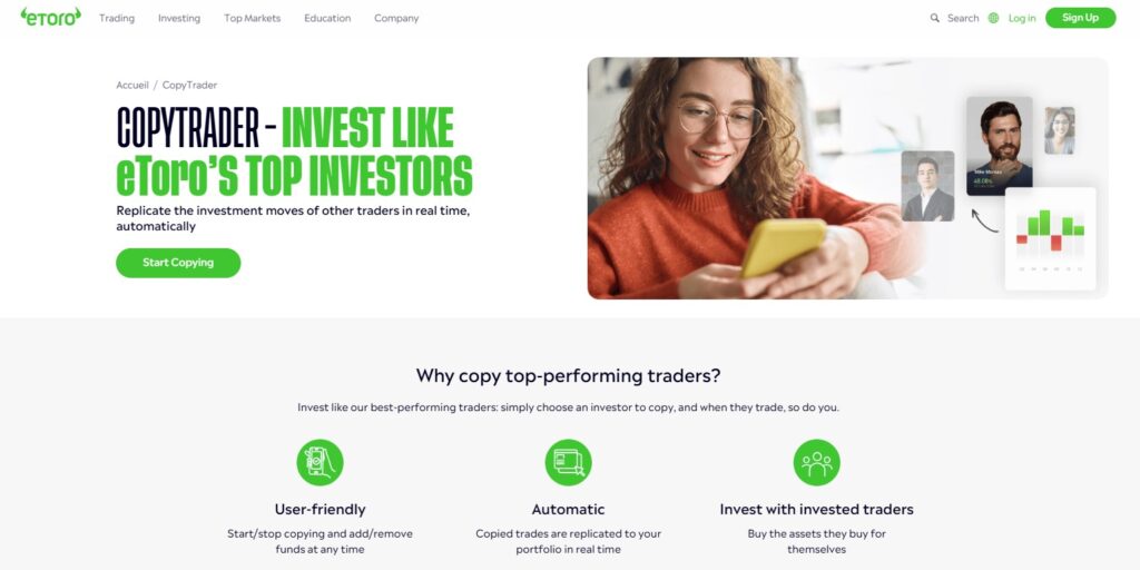 Best for Social Trading: eToro's CopyTrader Ecosystem