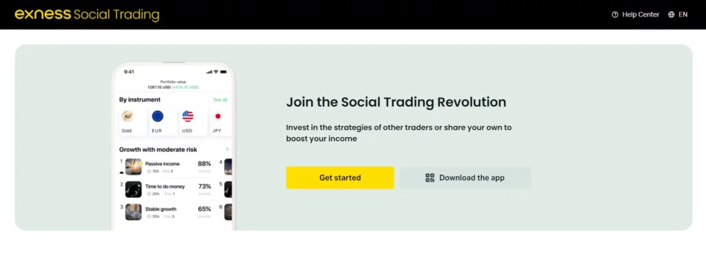 Exness – Best Copy Trading Platform for Beginners