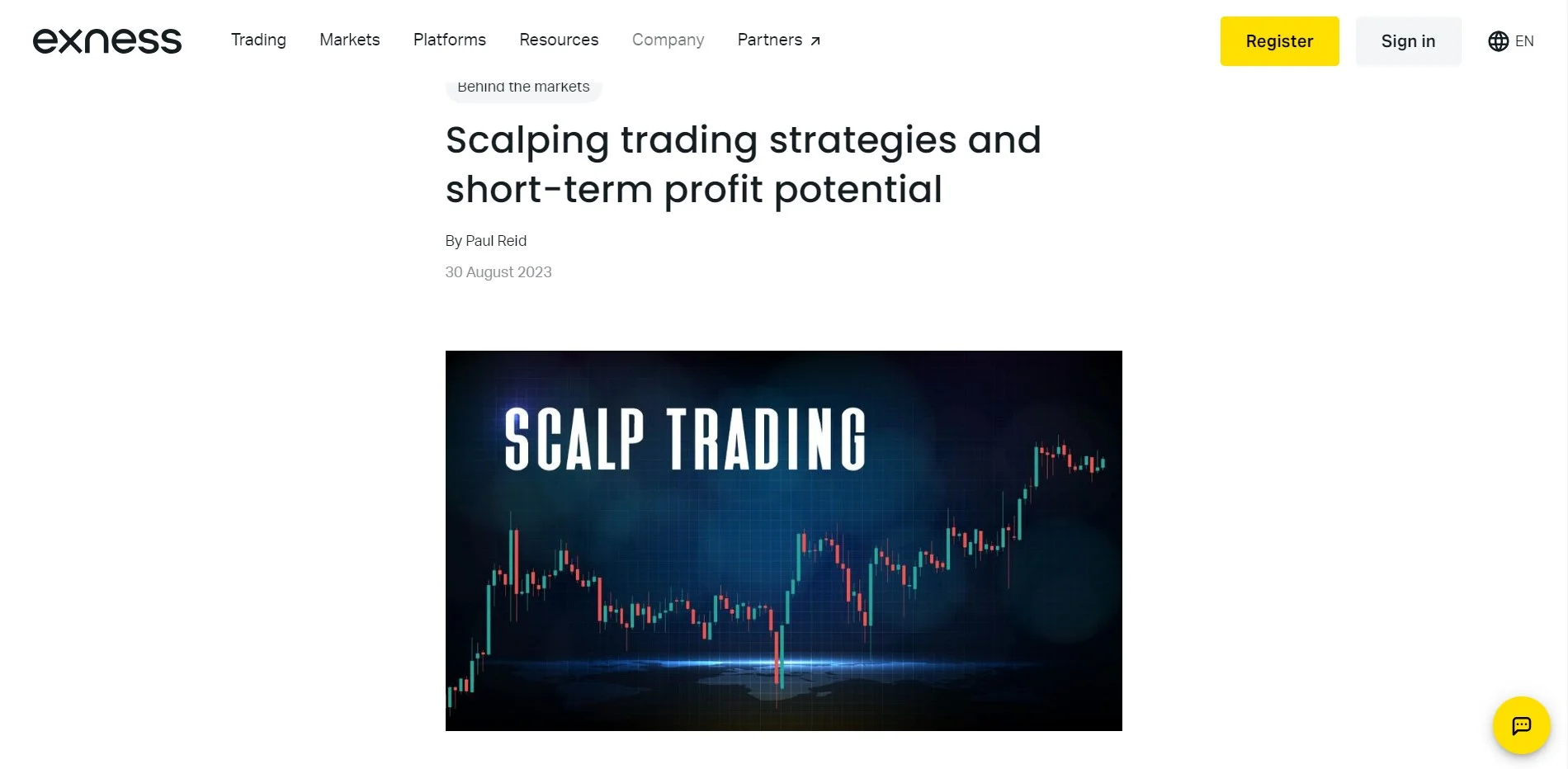 Best Overall CFD Broker for Scalping